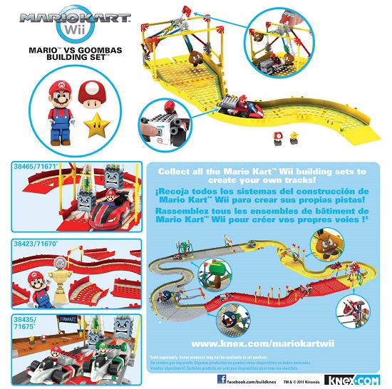 Oferta Knex Mario Kart Mario Vs The Goombas Building Set 